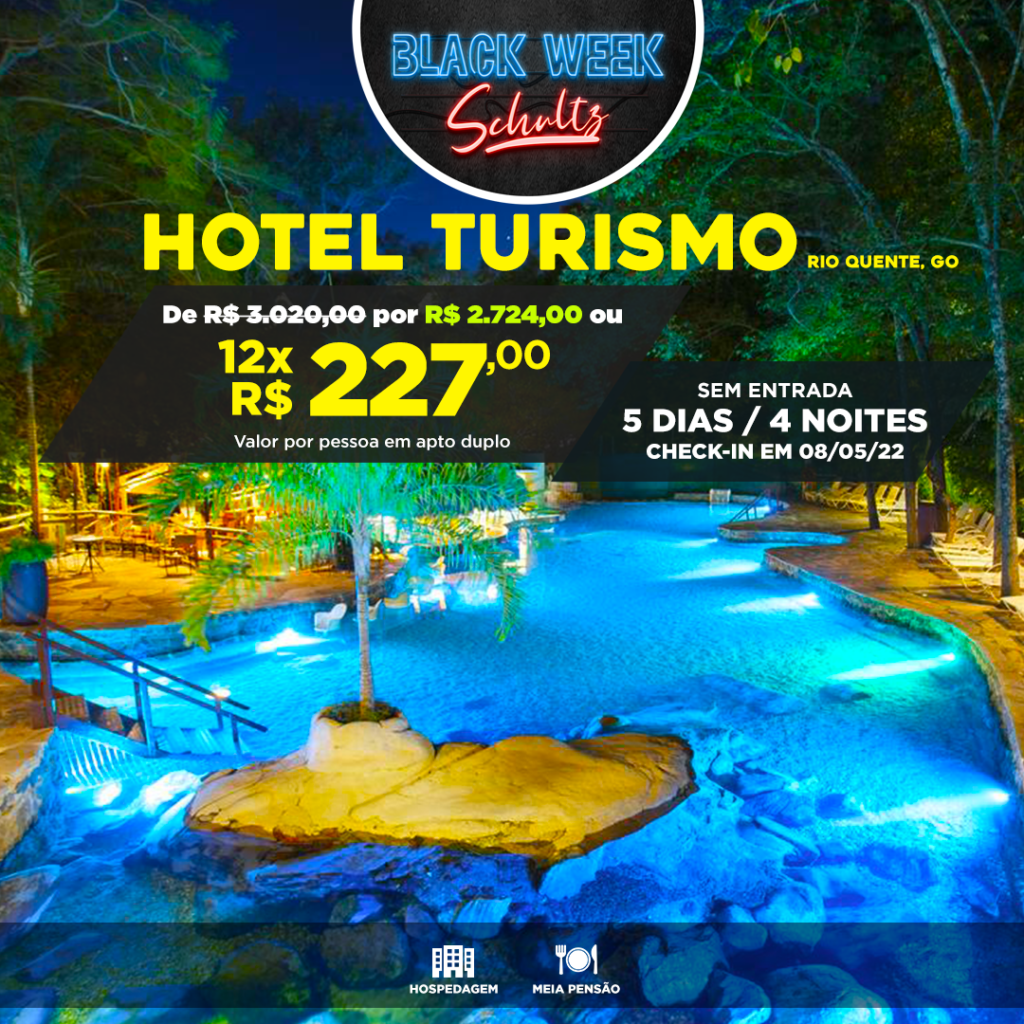 Hotel Turismo Rio Quente - Caldas Novas - Goiás